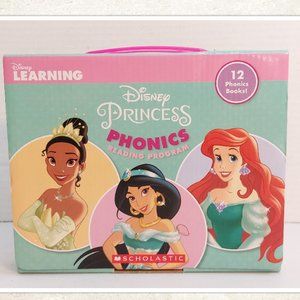 Disney Princess Phonics Reading Program - 12 phonics books